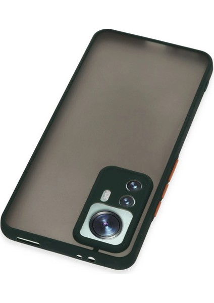 Xiaomi Mi 12T Pro Kılıf Montreal Silikon Kapak - Yeşil Drstr modelleri