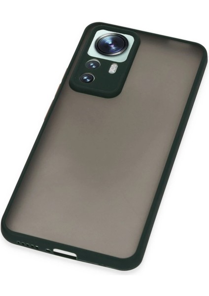 Xiaomi Mi 12T Pro Kılıf Montreal Silikon Kapak - Yeşil Drstr fırsatları