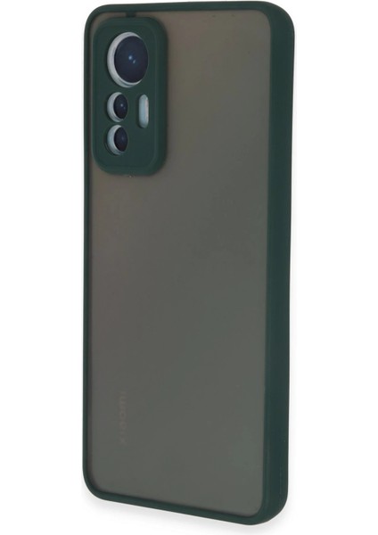 Xiaomi Mi 12 Lite Kılıf Montreal Silikon Kapak - Yeşil Drstr fiyatları