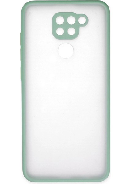 Xiaomi Redmi Note 9 Kılıf Montreal Silikon Kapak - Turkuaz Drstr