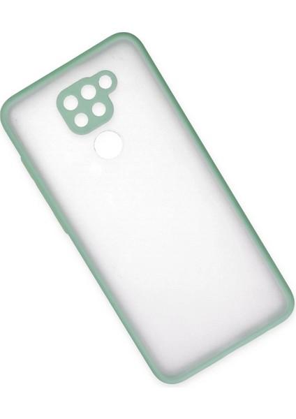 Xiaomi Redmi Note 9 Kılıf Montreal Silikon Kapak - Turkuaz Drstr