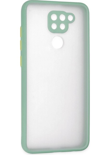 Xiaomi Redmi Note 9 Kılıf Montreal Silikon Kapak - Turkuaz Drstr