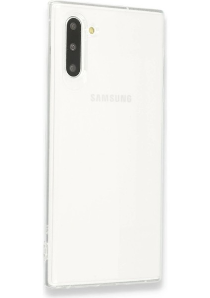 Samsung Galaxy Note 10 Kılıf Lüx Şeffaf Silikon Drstr