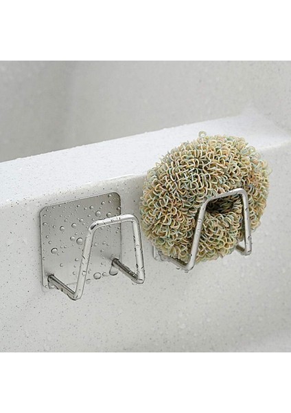 Bulaşık Süngeri Tutacağı Yapışkanlı Çok Amaçlı Askı Paslanmaz Bulaşık Sünger Tutucu 2 Adet M- Sng1 fiyatları