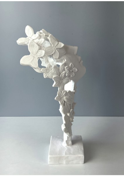 Çiçek Kadın Dekoratif Biblo Heykel 30 cm x 12 cm fiyatları