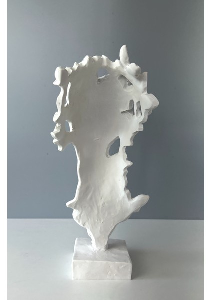 Çiçek Kadın Dekoratif Biblo Heykel 30 cm x 12 cm modelleri