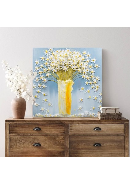 Vazgodaki Papatyalar Kanvas Tablo modelleri