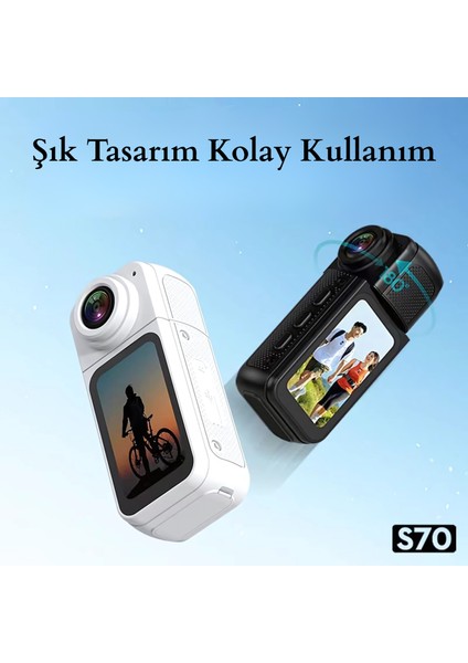 S70 Mıknatıslı Yaka Kamerası modelleri