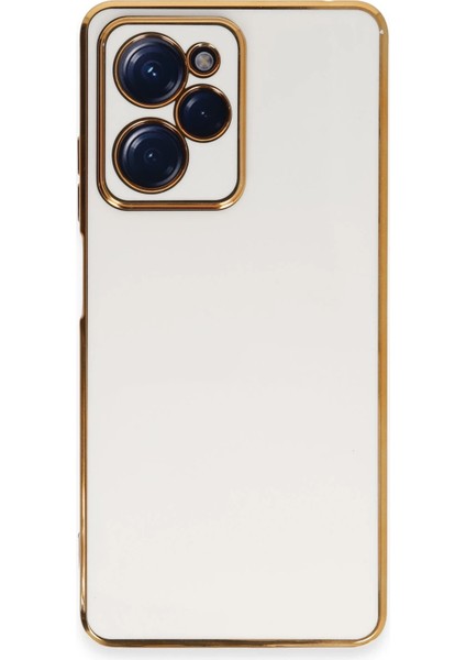 Xiaomi Poco X5 Pro 5g Kılıf Volet Silikon - Beyaz Drstr