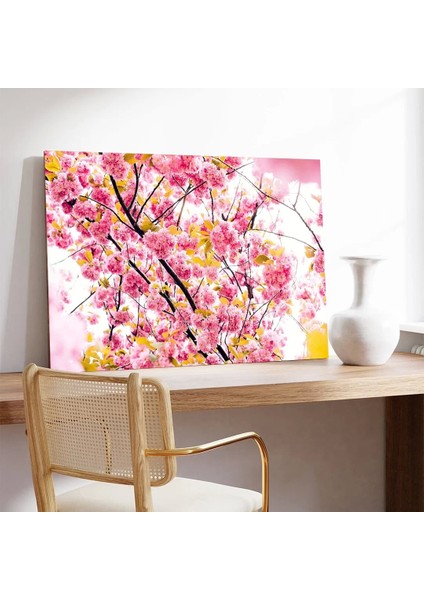 Şeftali Çiçeği Kanvas Tablo modelleri