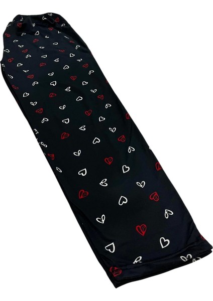 Milan Kumaş Kalpli Alt Pijama