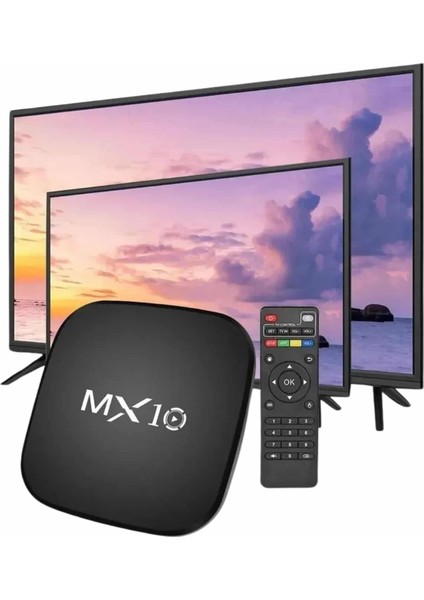 Mx Box Android Tv Media Sound 4K Ultra Hd Görüntü Kaliteli