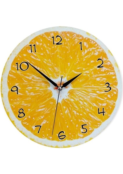 Renkli Ahşap Yuvarlak Mutfak Duvar Saati, Dekoratif ve Şık Tasarım modelleri