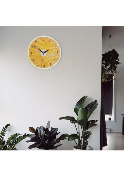 Renkli Ahşap Yuvarlak Mutfak Duvar Saati, Dekoratif ve Şık Tasarım fırsatları