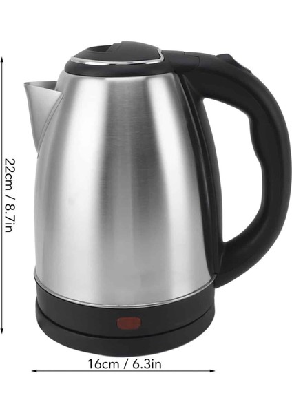Su Isıtıcı 220 - 240 V Paslanmaz Çelik Kettle Uzun Ömürlü 2000 Watt fırsatları