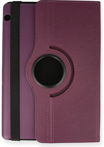 Huawei Mediapad T5 10 Kılıf 360 Tablet Deri Kılıf - Mürdüm Drstr fiyatları