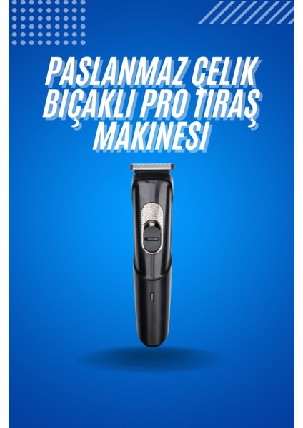 Ense Kesme Makinesi Şarjlı Saç Sakal Tıraş Makinesi Taşınabilir
