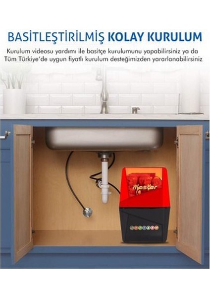 Piksel Aqua Master 12 Aşamalı Pompalı Master Membranlı Alkali Su Arıtma Cihazı fiyatları