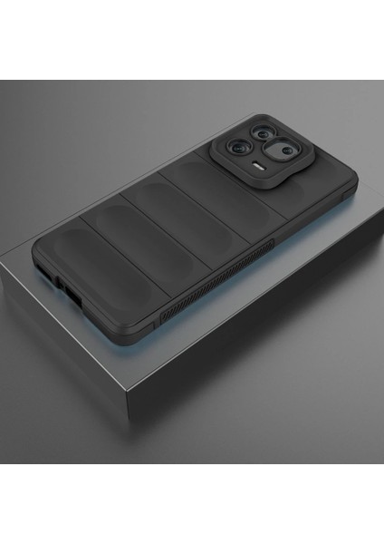 Xiaomi Mi 13 Pro Kılıf Optimum Silikon - Siyah Drstr fiyatları