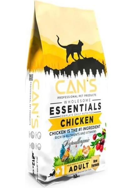 Cat Adult Yetişkin Kedi Maması 12 kg Chıcken Tavuk Etli