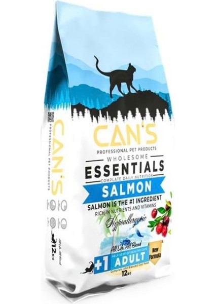Cat Adult Yetişkin Kedi Maması 12 kg Salmon Balıklı