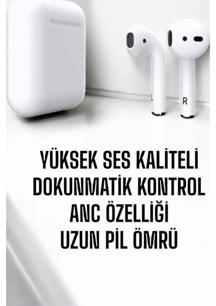 2.nesil Kablosuz Bluetooth Kulaklık Uzun Pil Ömrü