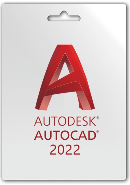 Autocad 2022 (Mac) 1 Mac 1 Yıl Dijital Kod