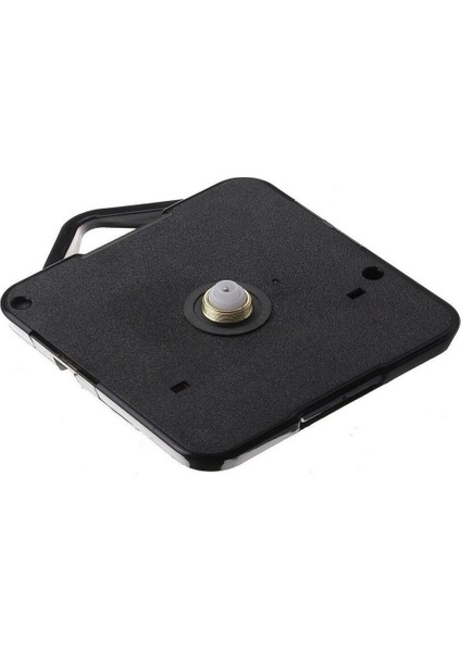 Sessiz Quartz Saat Mekanizması 16MM Seti, Akrep, Yelkovan, Saniye, Siyah indirimleri