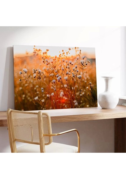 Küçük Dağ Güneşli Gün Kanvas Tablo modelleri