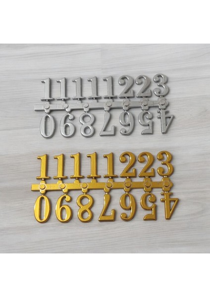 3 cm Plastik Duvar Saati Rakamları ve Sayıları, Şık ve Modern Tasarım modelleri