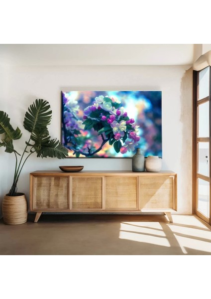 Çiçek Büyüsü Kanvas Tablo