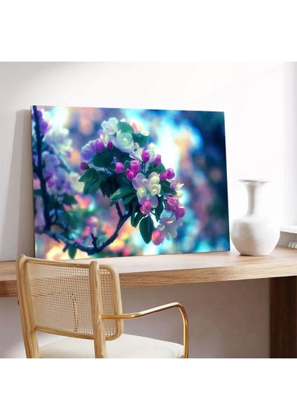 Çiçek Büyüsü Kanvas Tablo modelleri