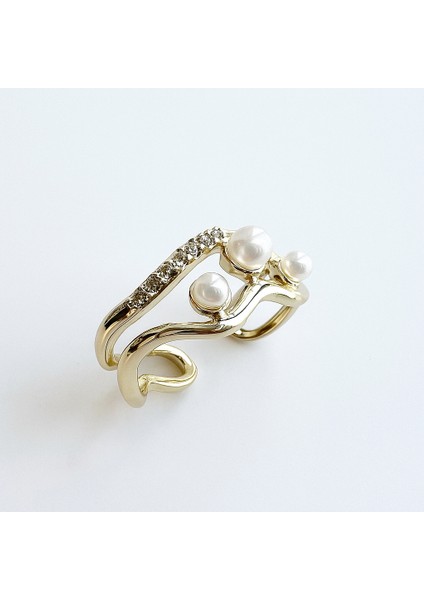 Çelik Incili Earcuff