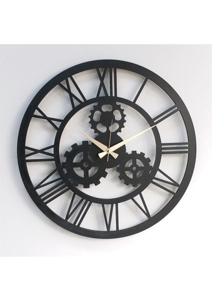 Şık Siyah Ahşap Sessiz Çarklı Duvar Saati, Modern ve Zarif Dekorasyon Için Ideal fiyatları