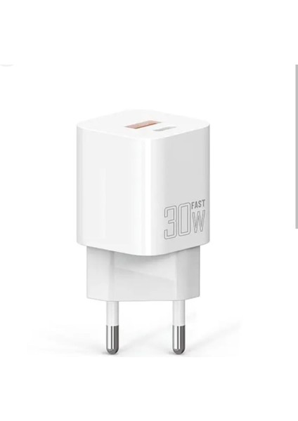 PDQ30B 30W Pd Qc 4.0 1xusb-A + 1xtype-C Port Çıkışlı Şarj Cihazı
