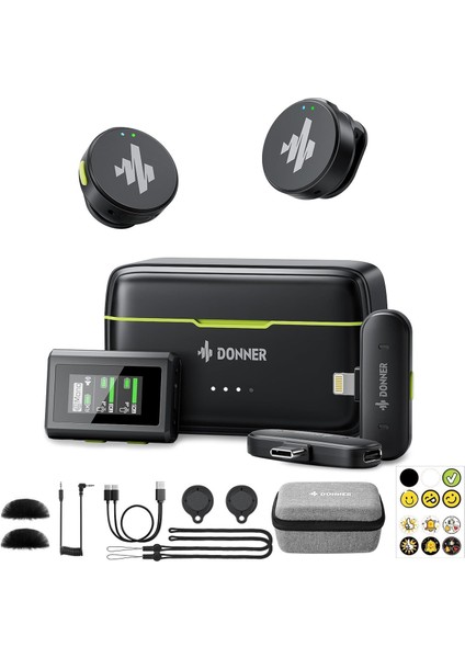 Donner Vpm-20 Wireless Lavalier Mikrofon