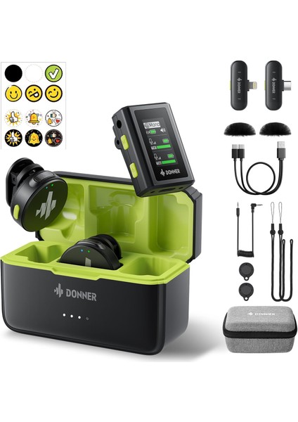 Donner Vpm-20 Wireless Lavalier Mikrofon