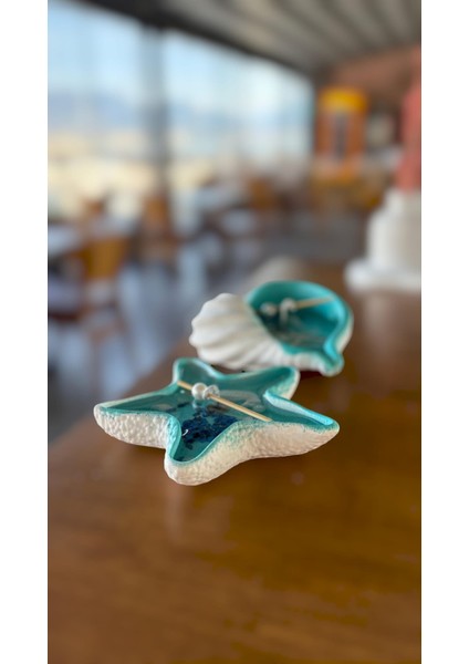 : Ev , Ofis Dekarasyonu Için (Deniz Yıldızı,istiridye) & Okyanus Temalı Jel Mum. fiyatları