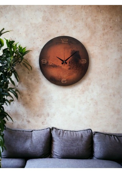 Modern Yuvarlak Duvar Saati, Şık Tasarım, 40X40CM, Ev ve Ofis Için Mükemmel Seçim modelleri