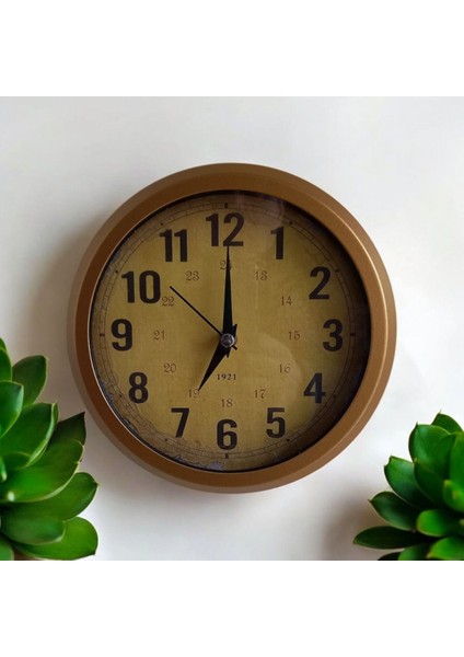 Metal Mini Duvar Saati, 20 Cm, Şık ve Şık Tasarım modelleri