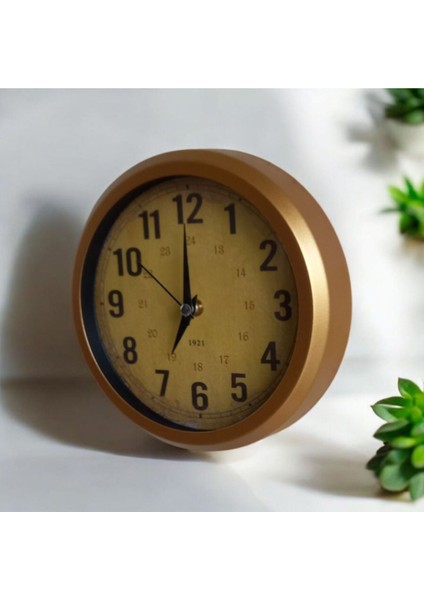 Metal Mini Duvar Saati, 20 Cm, Şık ve Şık Tasarım fırsatları