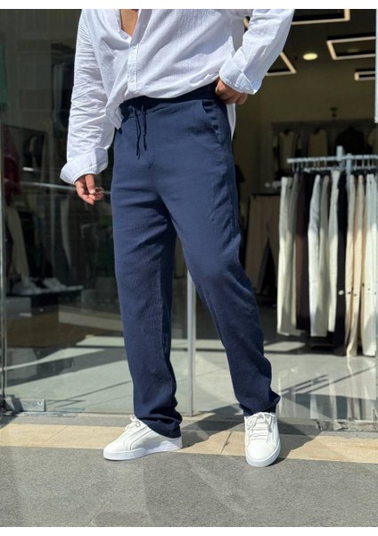 Kırinkıl Keten Erkek Jogger Pantolon
