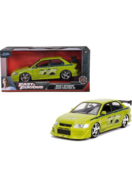 Jada Hızlı ve Öfkeli Fast & Furious 2002 Mitsubishi Metal Araba
