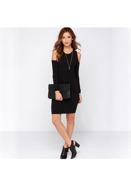 DTP101184 Omuz Açık Tarz Elbise fiyatları