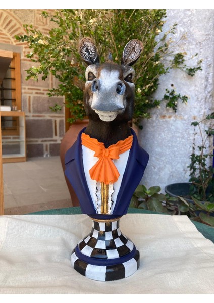 Bay Essek Bust Heykel Bıblo Lacivert fiyatları