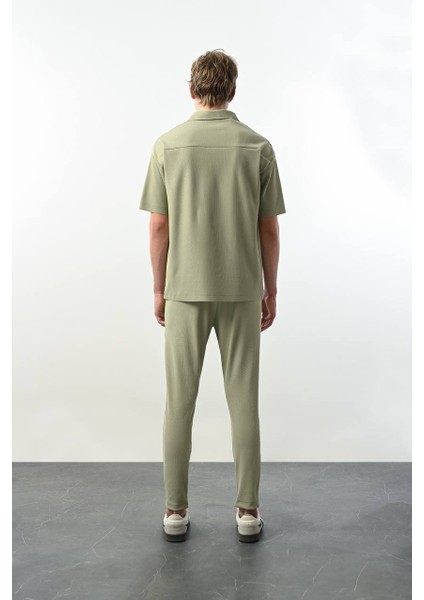 Erkek Fermuar Paça Detaylı Fitilli Jogger fırsatları