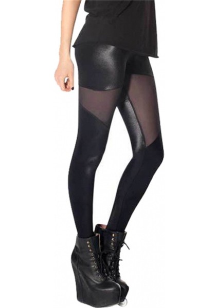 TP101299 Transparan Detaylı Parlak Tayt indirimleri