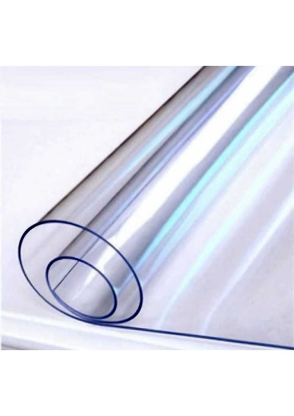 2 mm Kalınlık 80 cm En Şeffaf Kalın Pvc Masa Koruyucu Mika Masa Örtüsü