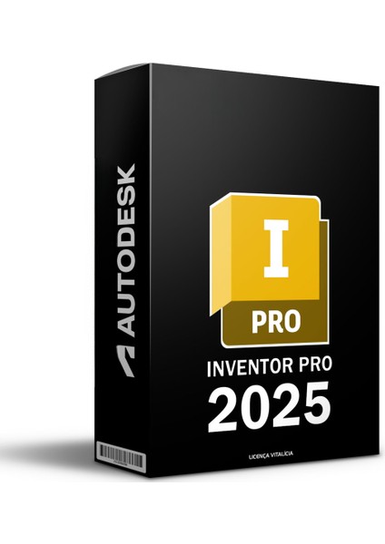 Inventor Pro 2025 (Windows) 1 Pc 1 Yıl Dijital Kod