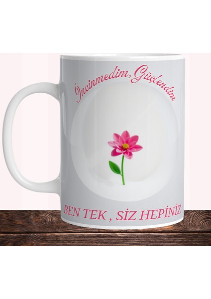 Kadın Gücü Temalı Porselen Kupa – Kendine Güven fiyatları